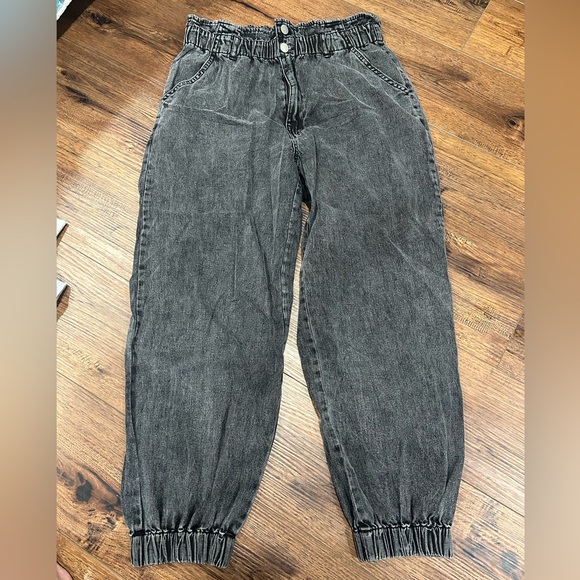 denim joggers - Picture 1 of 3